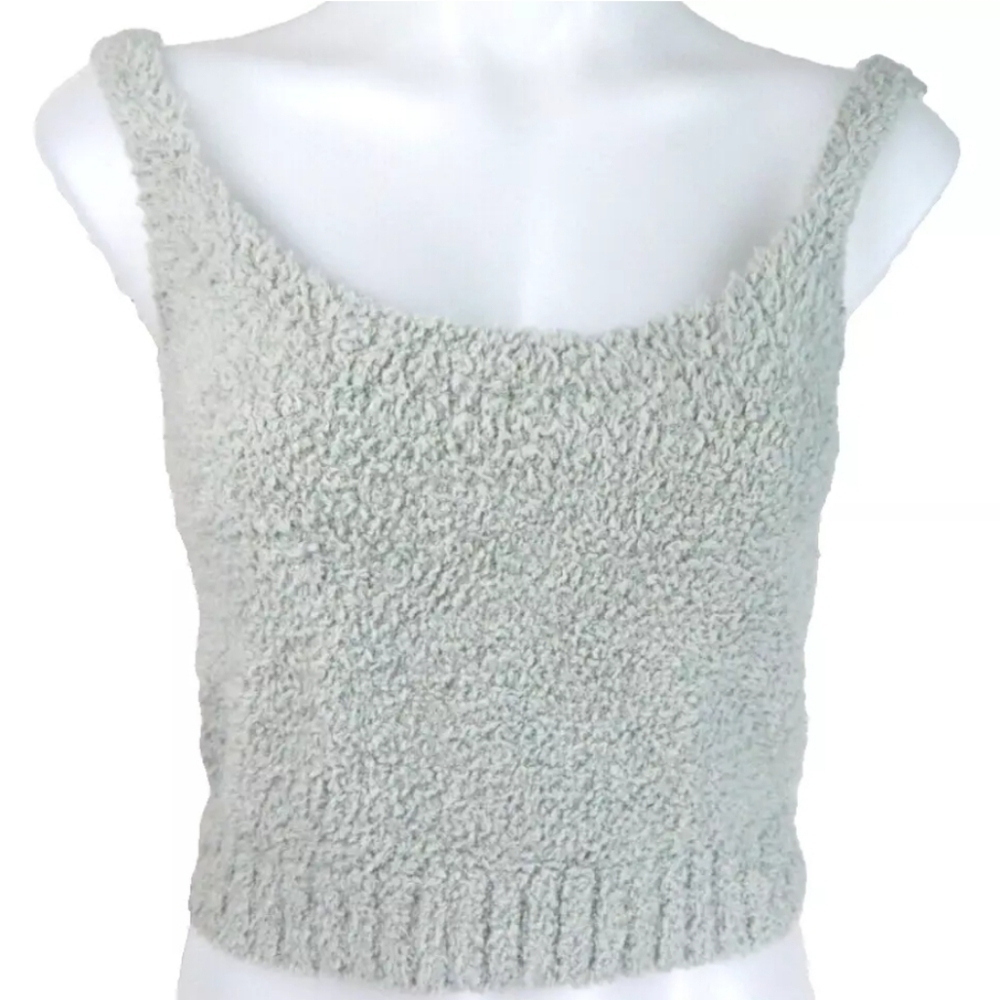 Skims Cozy Knit Crop Top